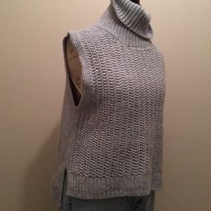 Banana Republic Sleeveless Turtleneck Sweater